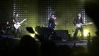 Irish rock band U2 performs in front of 60,000 fans at the Arena AufSchalke in Gelsenkirchen, western Germany, Sunday, June 12, 2005. The concert is the first in Germany and the second concert in Europe of U2's Vertigo tour. (AP Photo/Martin Meissner)