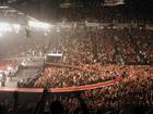 When an old favorite like I Will Follow came on everyone was hopping up and down as opposed to just standing and singing. You could barely hear Bono sing during the old favorites.photo by Michael Sands