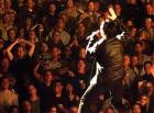 Bono sings 