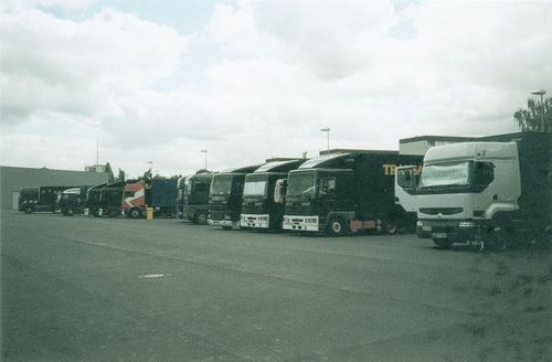 The U2 trucks<br />Photo by Cyril Witthoff / leon25@web.de