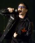 Bono of the group U2 performs at the Baltimore Arena in Baltimore October 19, 2001. Bono will be one of many performers at the 