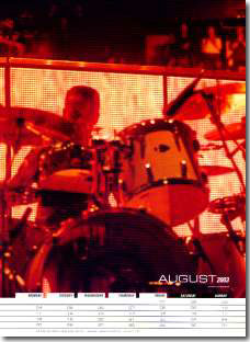 U2 Calendar 2003