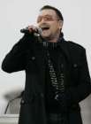 Bono of U2 performs during the We Are One: Opening Inaugural Celebration at the Lincoln Memorial in Washington January 18, 2009. REUTERS/Molly Riley (UNITED STATES)