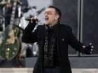 U2's Bono performs at the 'We Are One: Opening Inaugural Celebration at the Lincoln Memorial in Washington, Sunday, Jan. 18, 2009. (AP Photo/Jeff Christensen)