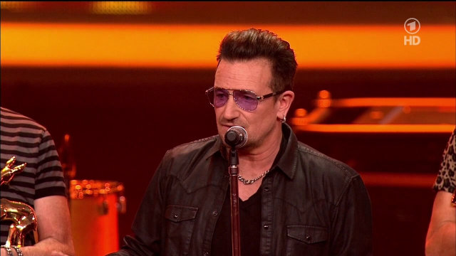 U2 at Bambi 2014-11-13